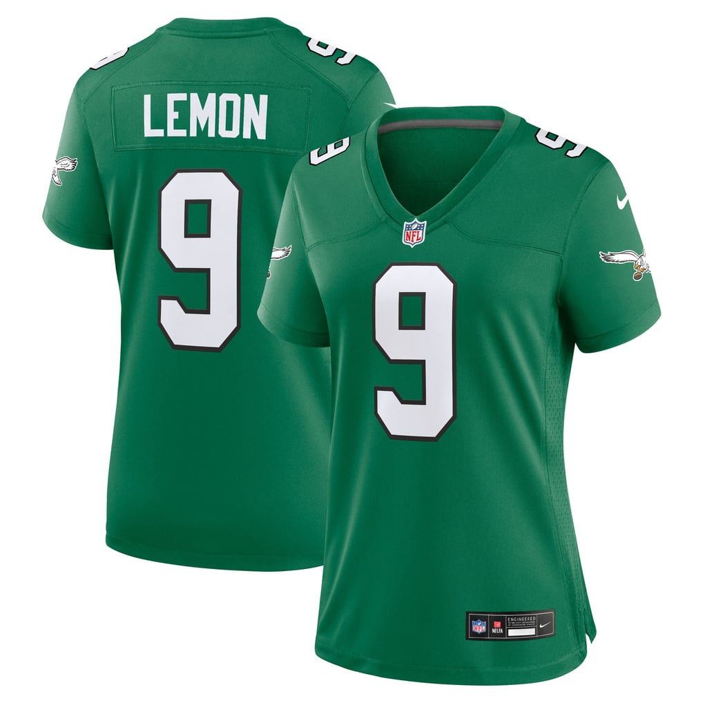 Women's Philadelphia Eagles Makai Lemon Nike Kelly Green Alternate Game Jersey - Image 1
