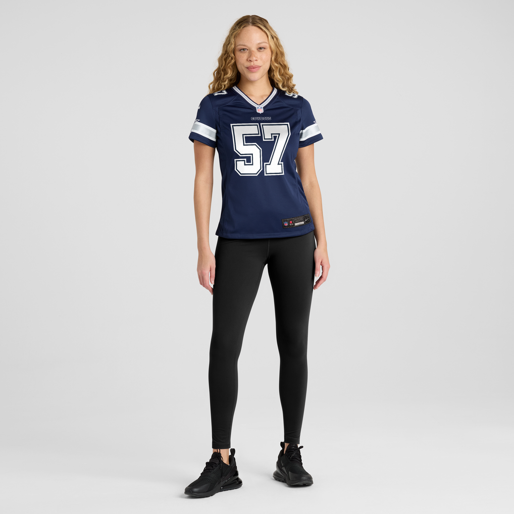 Women's Dallas Cowboys Malachi Lawrence Nike Navy Game Jersey - Image 3