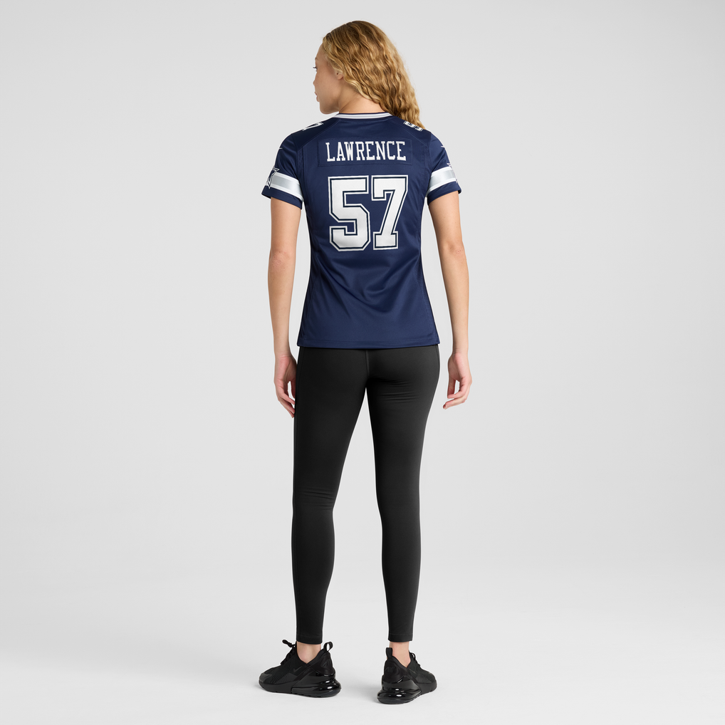 Women's Dallas Cowboys Malachi Lawrence Nike Navy Game Jersey - Image 4