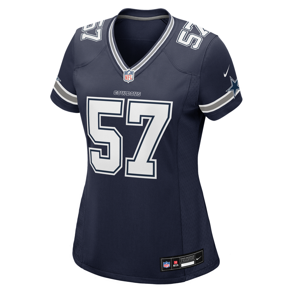 Women's Dallas Cowboys Malachi Lawrence Nike Navy Game Jersey - Image 5