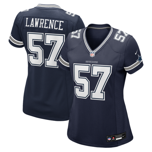 Women's Dallas Cowboys Malachi Lawrence Nike Navy Game Jersey - Image 1
