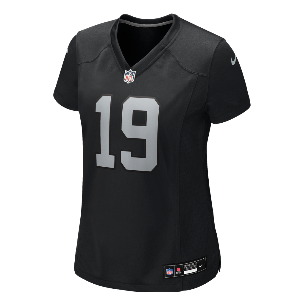 Women's Las Vegas Raiders Malik Benson Nike Black Team Game Jersey - Image 7