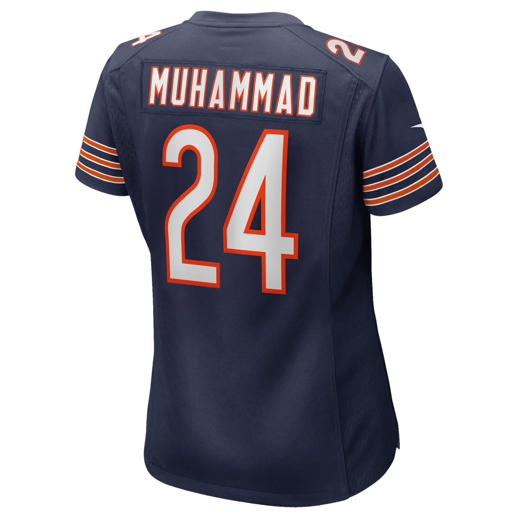 Women's Chicago Bears Malik Muhammad Nike Navy Team Game Jersey - Image 8