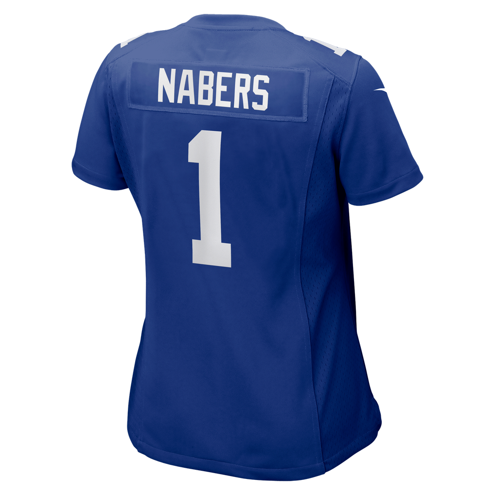 Women's New York Giants Malik Nabers Nike  Royal Game Jersey - Image 8