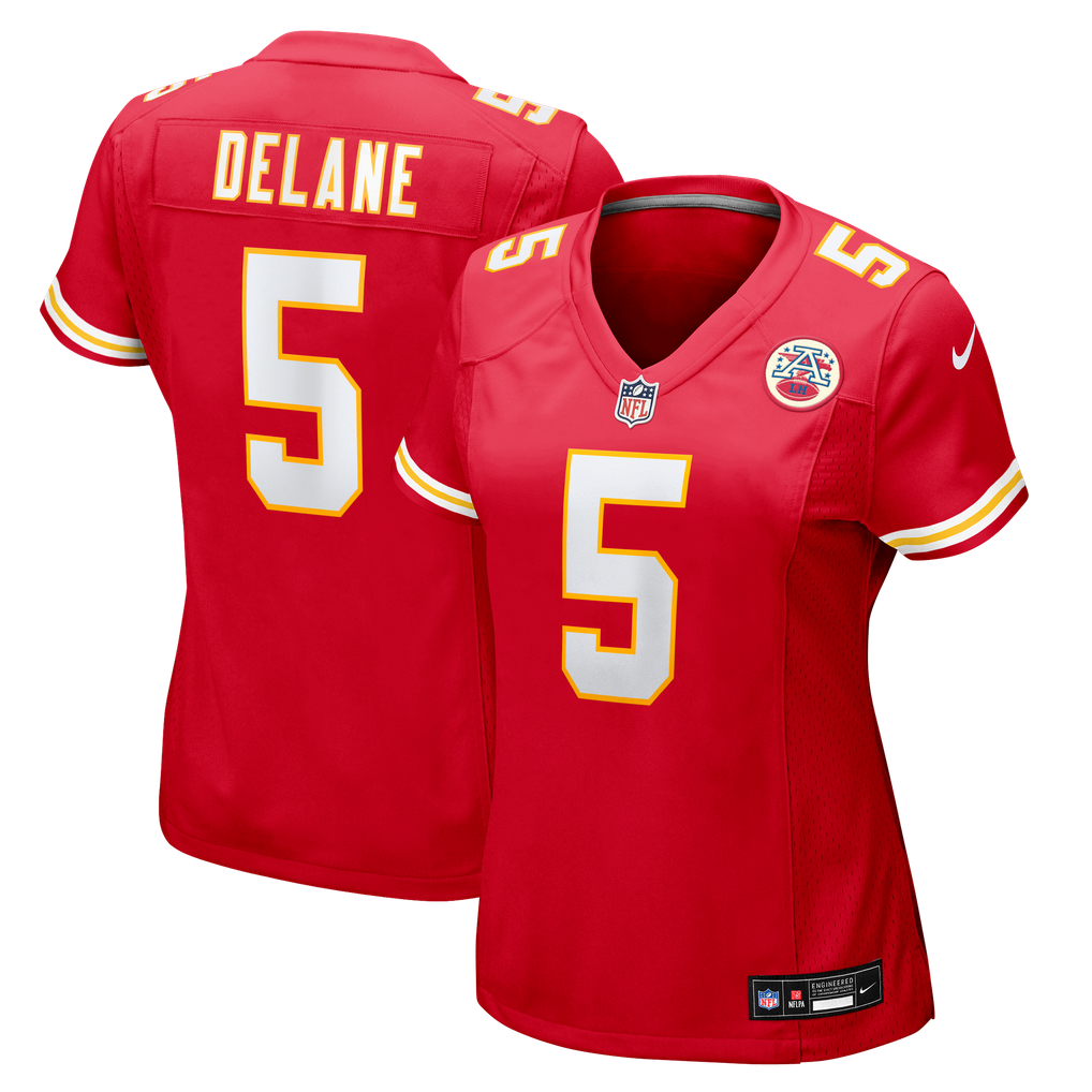 Women's Kansas City Chiefs Mansoor Delane Nike Red Game Jersey - Image 2