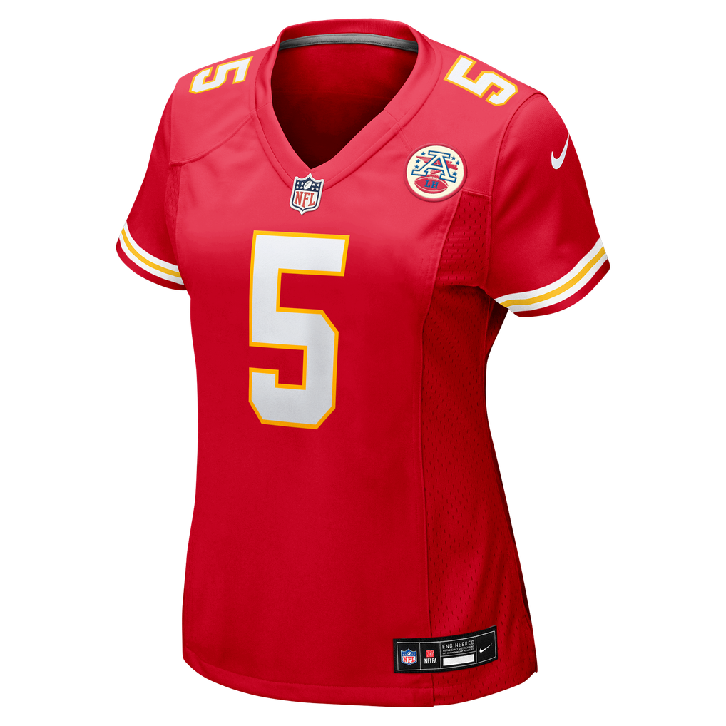 Women's Kansas City Chiefs Mansoor Delane Nike Red Game Jersey - Image 7
