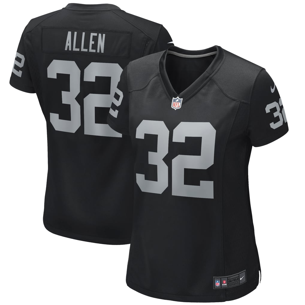 Women's Las Vegas Raiders Marcus Allen Nike Black Game Retired Player Jersey - Image 1