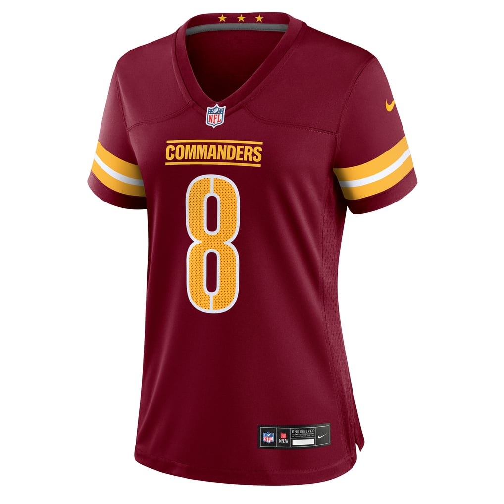 Women's Washington Commanders Marcus Mariota Nike  Burgundy Team Game Jersey - Image 3