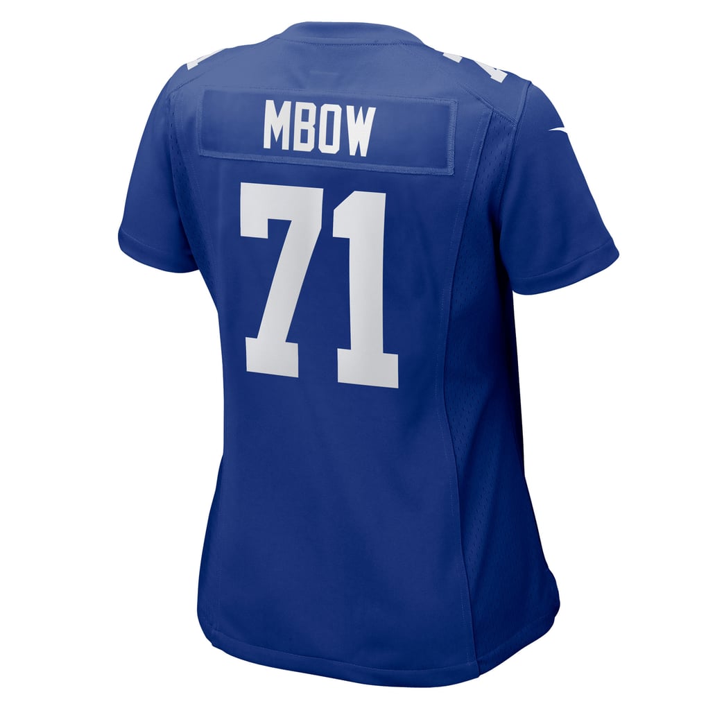 Women's New York Giants Marcus Mbow Nike  Royal Team Game Jersey - Image 4