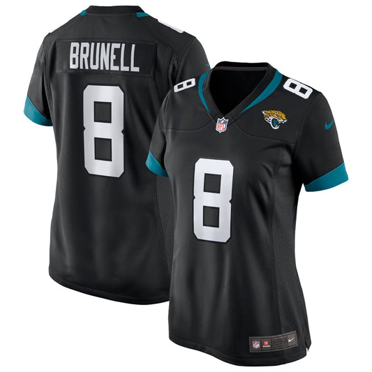 Women's Jacksonville Jaguars Mark Brunell Nike Black Game Retired Player Jersey - Image 1
