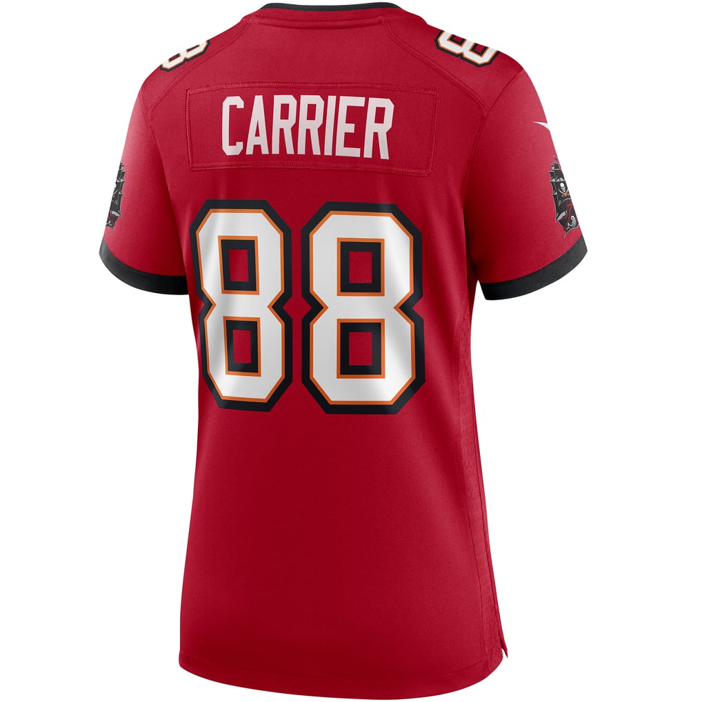 Women's Tampa Bay Buccaneers Mark Carrier Nike Red Game Retired Player Jersey - Image 4