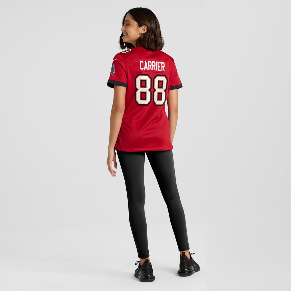 Women's Tampa Bay Buccaneers Mark Carrier Nike Red Game Retired Player Jersey - Image 6