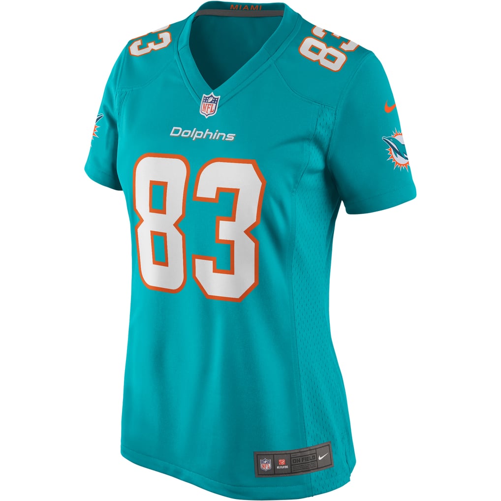 Women's Miami Dolphins Mark Clayton Nike Aqua Game Retired Player Jersey - Image 3