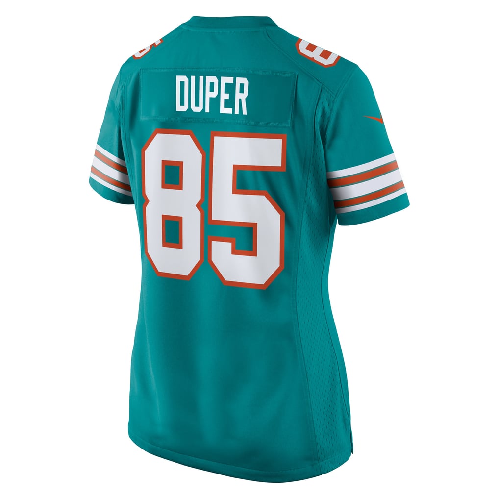 Women's Miami Dolphins Mark Duper Nike Aqua Retired Player Jersey - Image 4