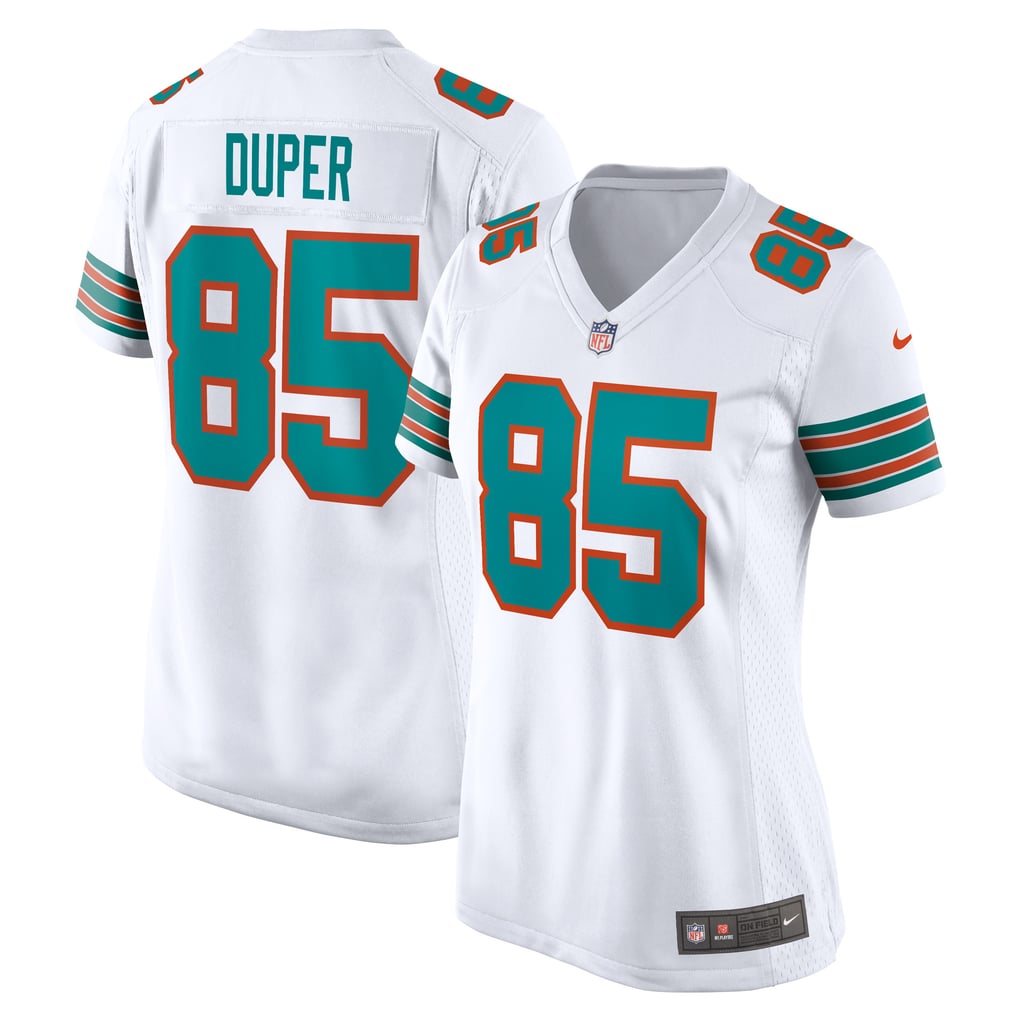 Women's Miami Dolphins Mark Duper Nike White Retired Player Jersey - Image 2