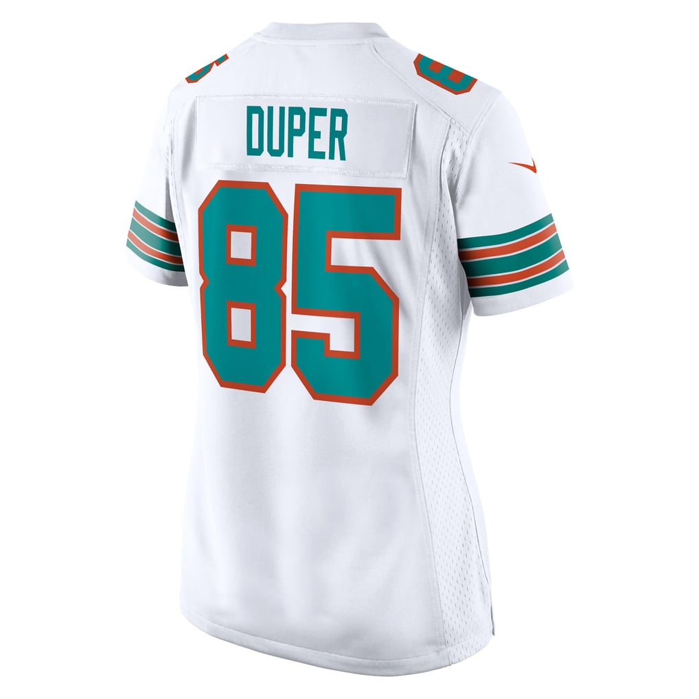 Women's Miami Dolphins Mark Duper Nike White Retired Player Jersey - Image 4