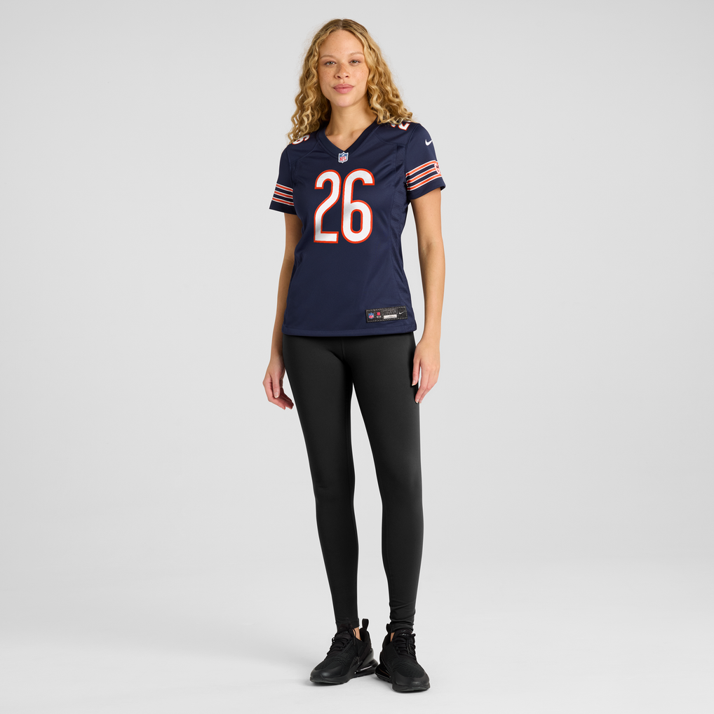 Women's Chicago Bears Marlen Sewell Nike Navy Team Game Jersey - Image 3