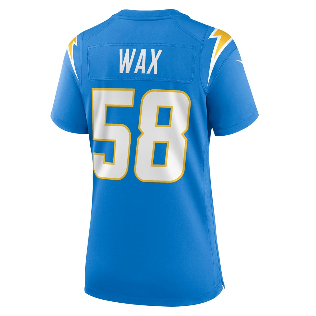 Women's Los Angeles Chargers Marlowe Wax Nike  Powder Blue Team Game Jersey - Image 4