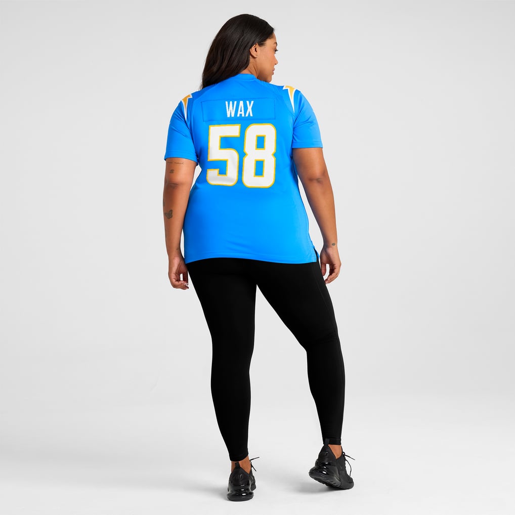 Women's Los Angeles Chargers Marlowe Wax Nike  Powder Blue Team Game Jersey - Image 8