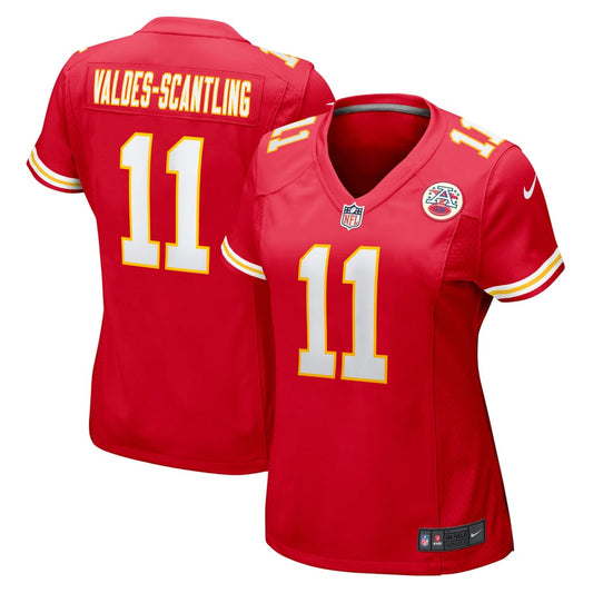 Women's Kansas City Chiefs Marquez Valdes-Scantling Nike Red Game Jersey - Image 1
