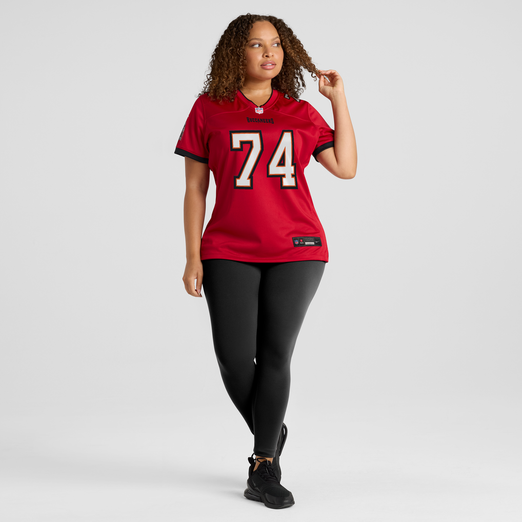 Women's Tampa Bay Buccaneers Marshall Foerner Nike Red Team Game Jersey - Image 5