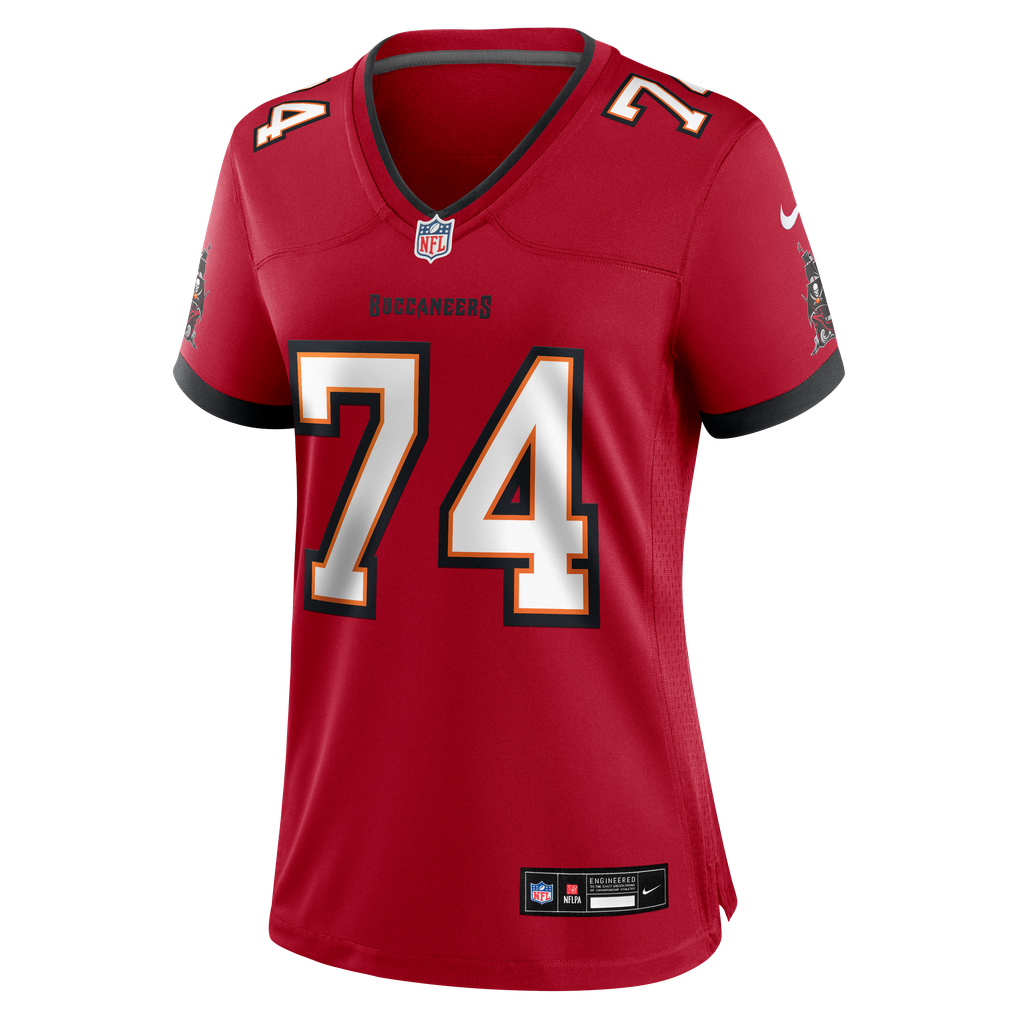 Women's Tampa Bay Buccaneers Marshall Foerner Nike Red Team Game Jersey - Image 7