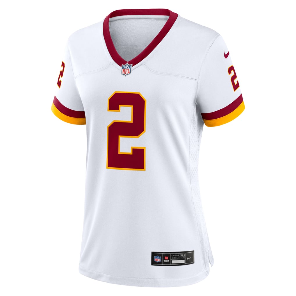 Women's Washington Commanders Marshon Lattimore Nike White Game Super Bowl Era Jersey - Image 3