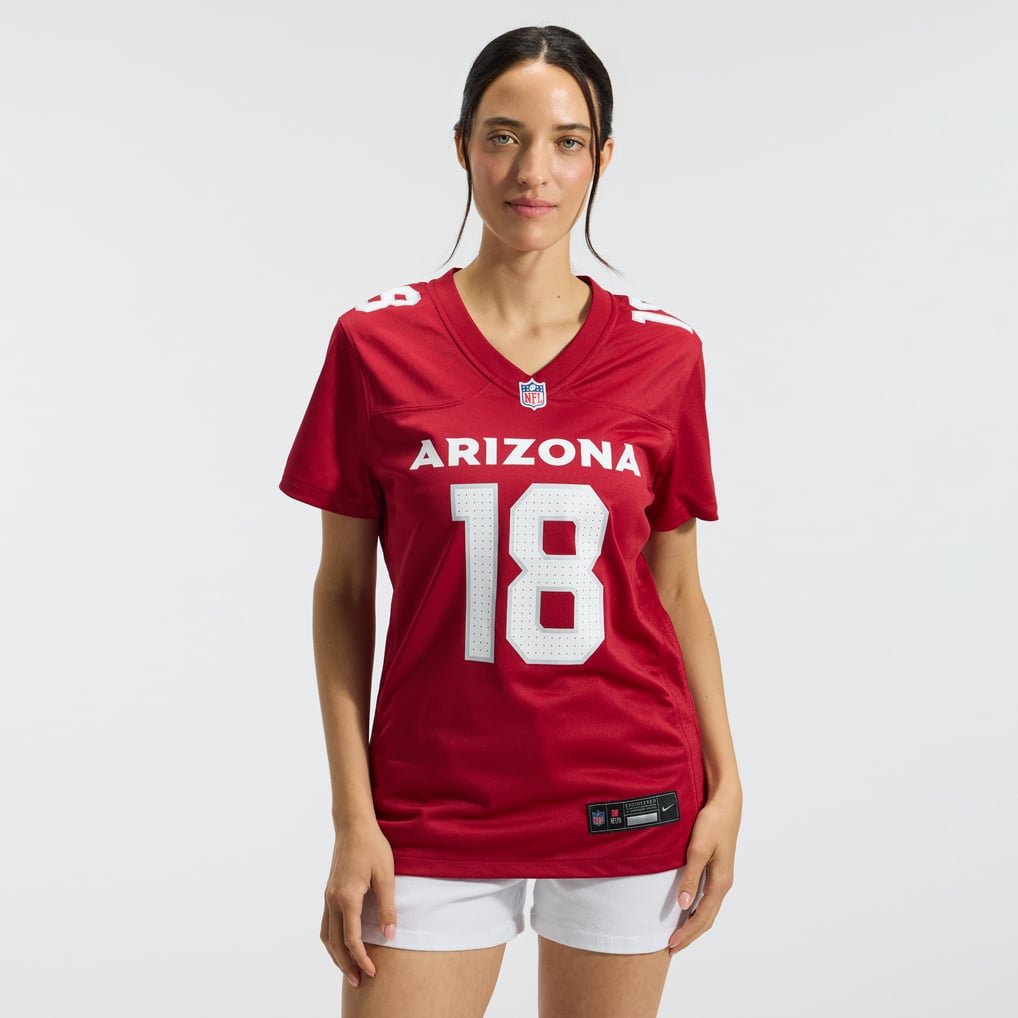 Women's Arizona Cardinals Marvin Harrison Jr. Nike Cardinal  Player Game Jersey - Image 3