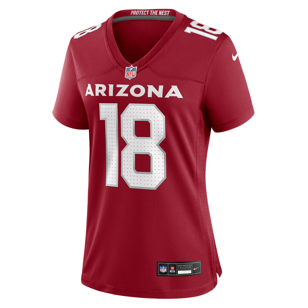 Women's Arizona Cardinals Marvin Harrison Jr. Nike Cardinal  Player Game Jersey - Image 7