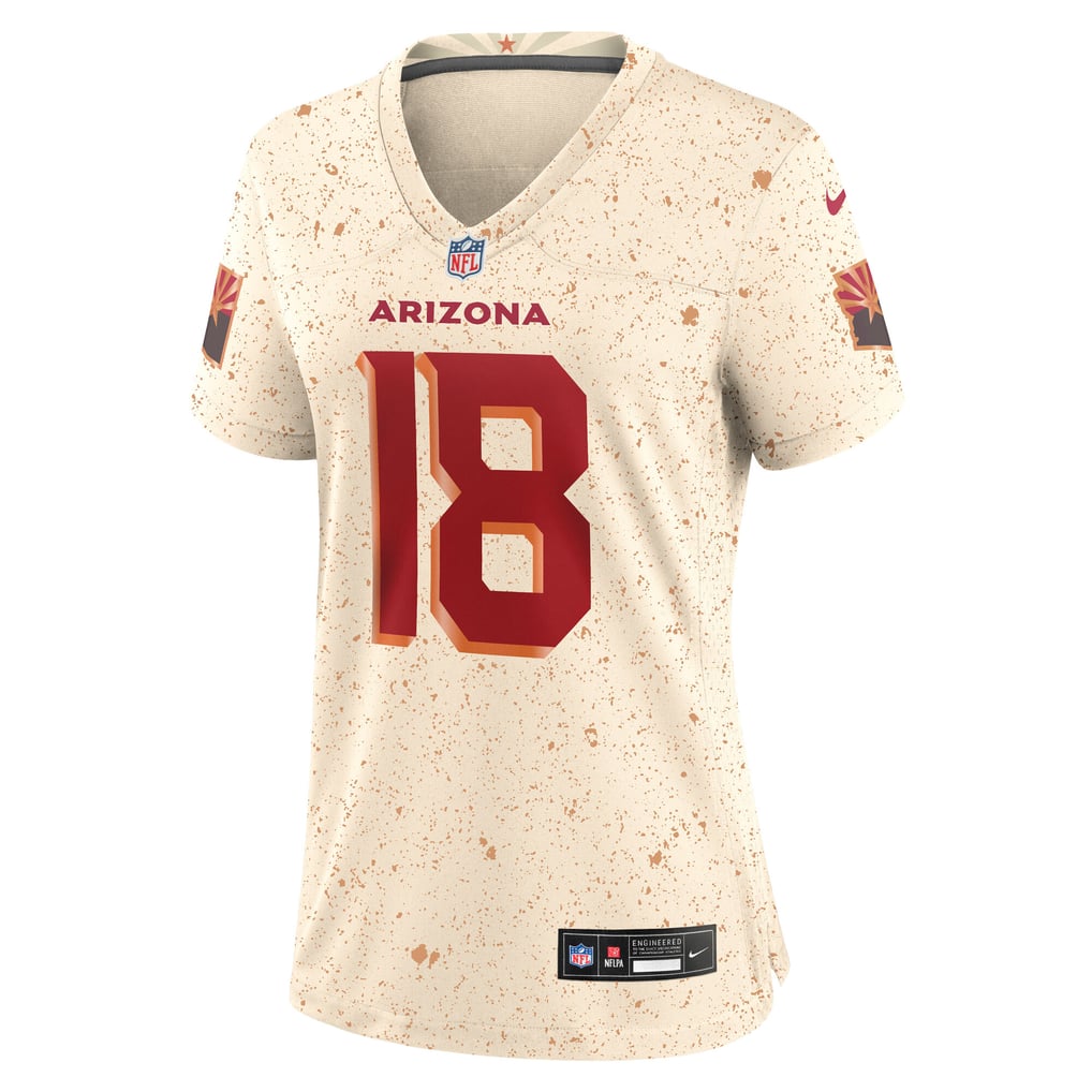 Women's Arizona Cardinals Marvin Harrison Jr. Nike Natural Rivalries Collection Game Jersey - Image 3