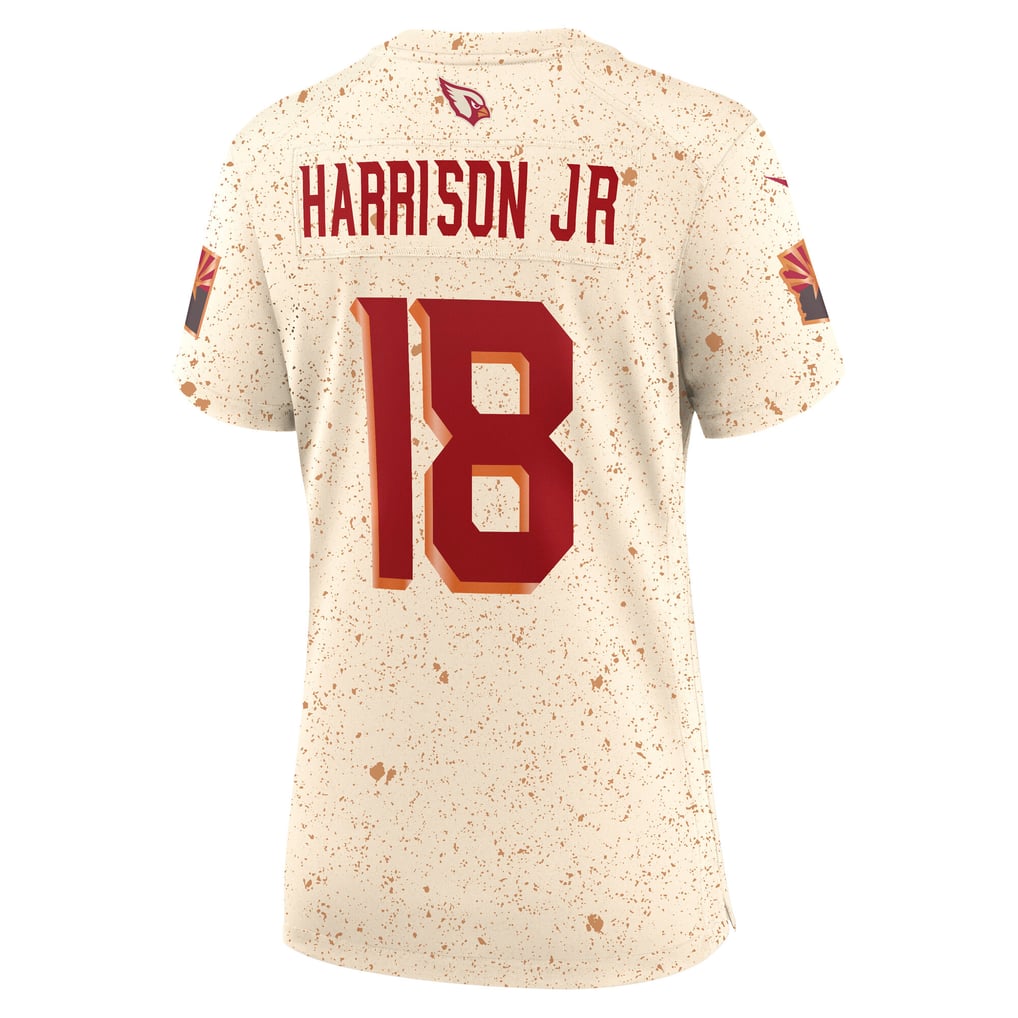 Women's Arizona Cardinals Marvin Harrison Jr. Nike Natural Rivalries Collection Game Jersey - Image 4