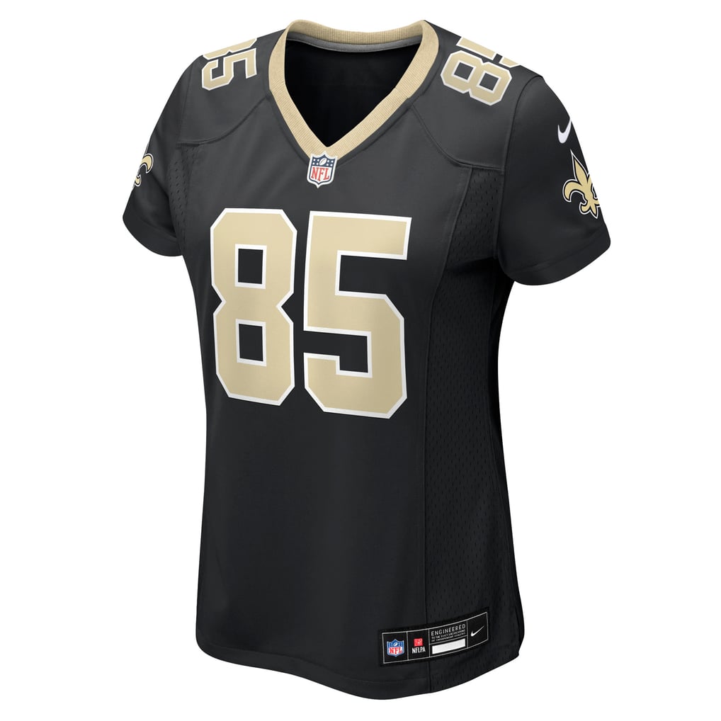 Women's New Orleans Saints Mason Pline Nike  Black Team Game Jersey - Image 3