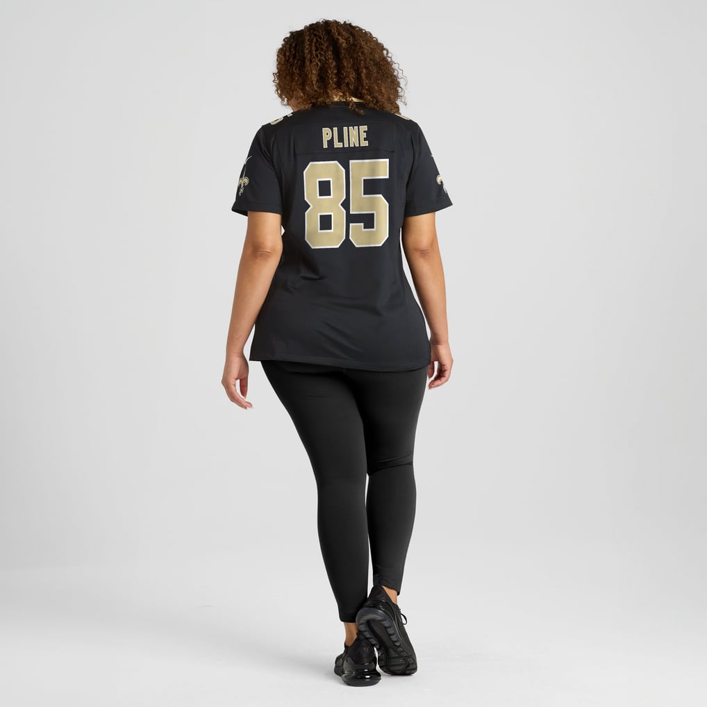 Women's New Orleans Saints Mason Pline Nike  Black Team Game Jersey - Image 8
