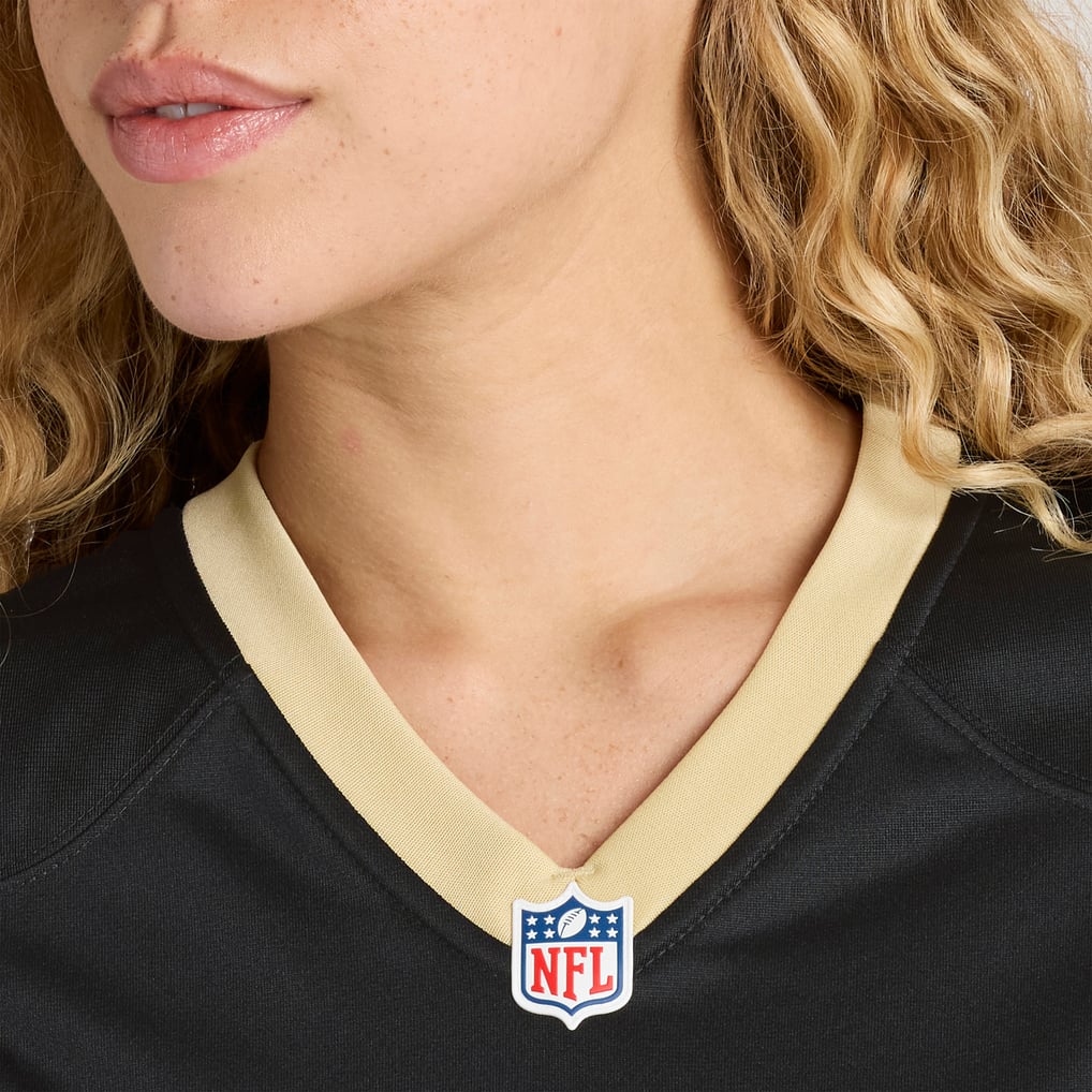Women's New Orleans Saints Mason Pline Nike  Black Team Game Jersey - Image 9