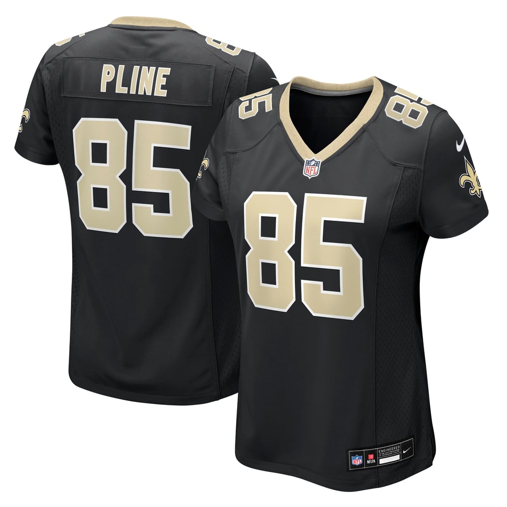 Women's New Orleans Saints Mason Pline Nike  Black Team Game Jersey - Image 1
