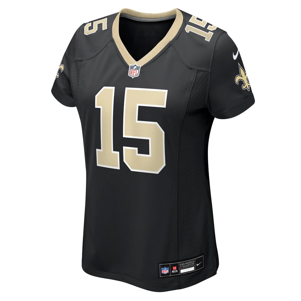 Women's New Orleans Saints Mason Tipton Nike  Black Team Game Jersey - Image 3