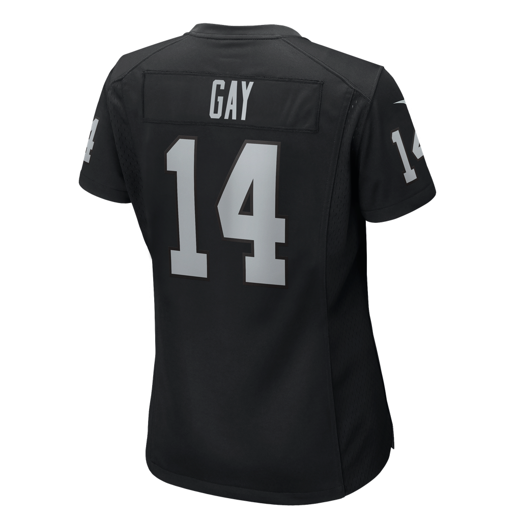 Women's Las Vegas Raiders Matt Gay Nike Black Team Game Jersey - Image 8