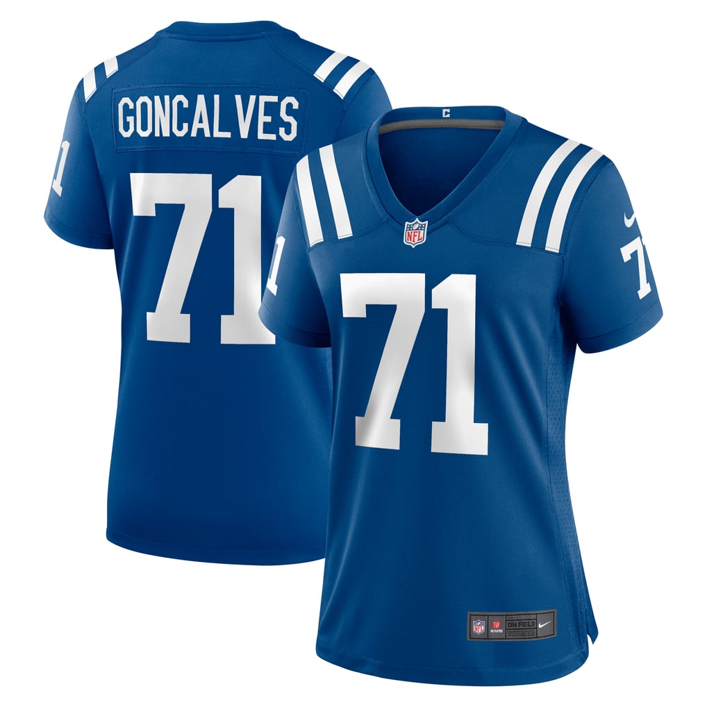 Women's Indianapolis Colts Matt Goncalves Nike  Royal Game Jersey - Image 1