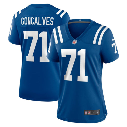 Women's Indianapolis Colts Matt Goncalves Nike  Royal Game Jersey - Image 1