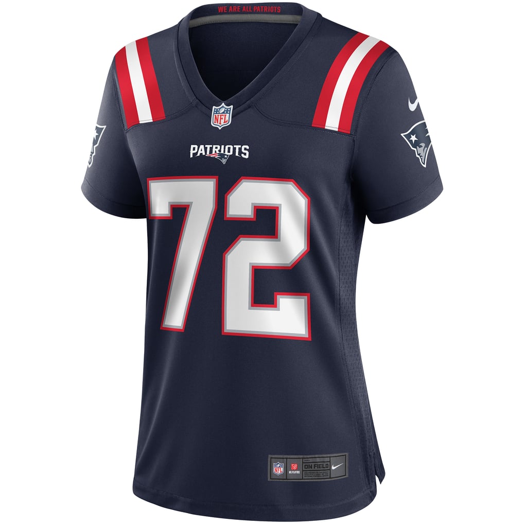 Women's New England Patriots Matt Light Nike Navy Game Retired Player Jersey - Image 3