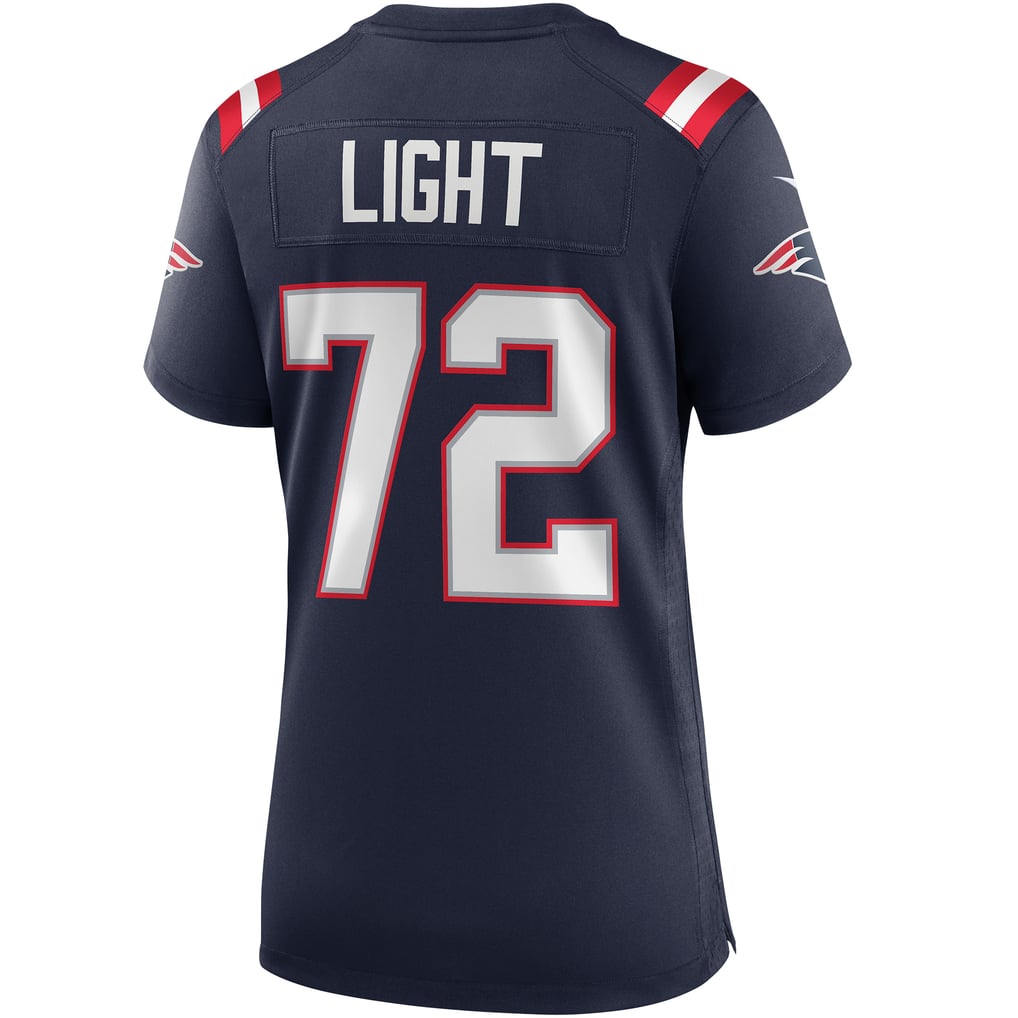 Women's New England Patriots Matt Light Nike Navy Game Retired Player Jersey - Image 4