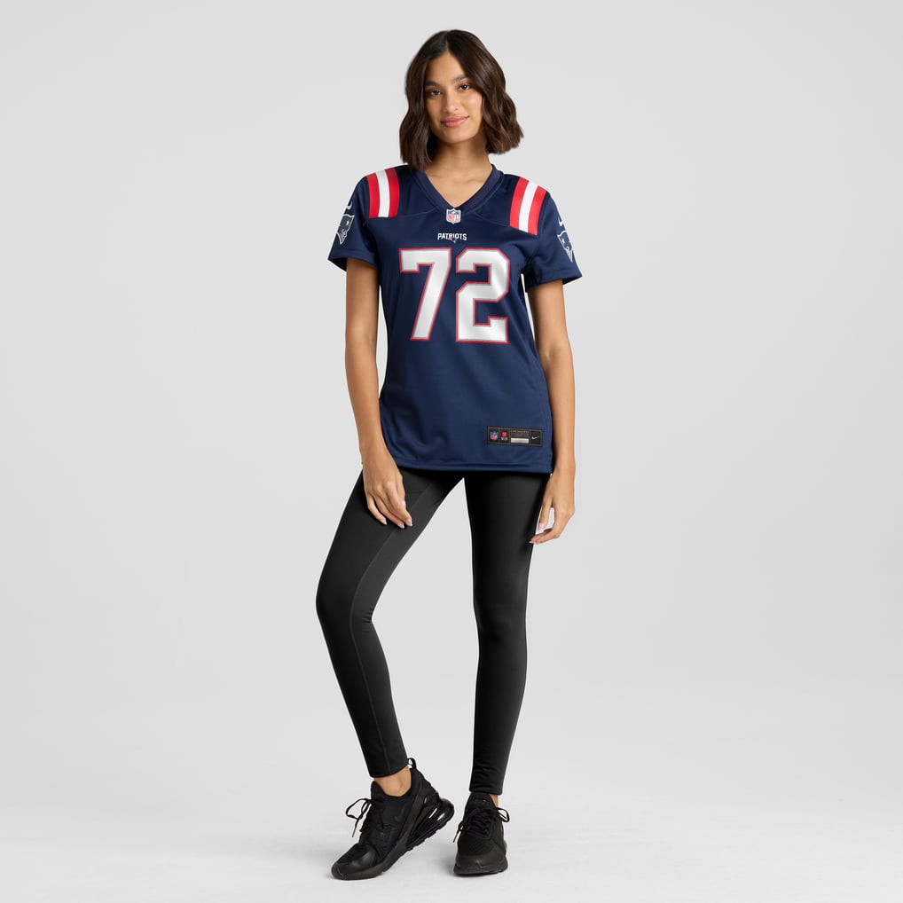 Women's New England Patriots Matt Light Nike Navy Game Retired Player Jersey - Image 5