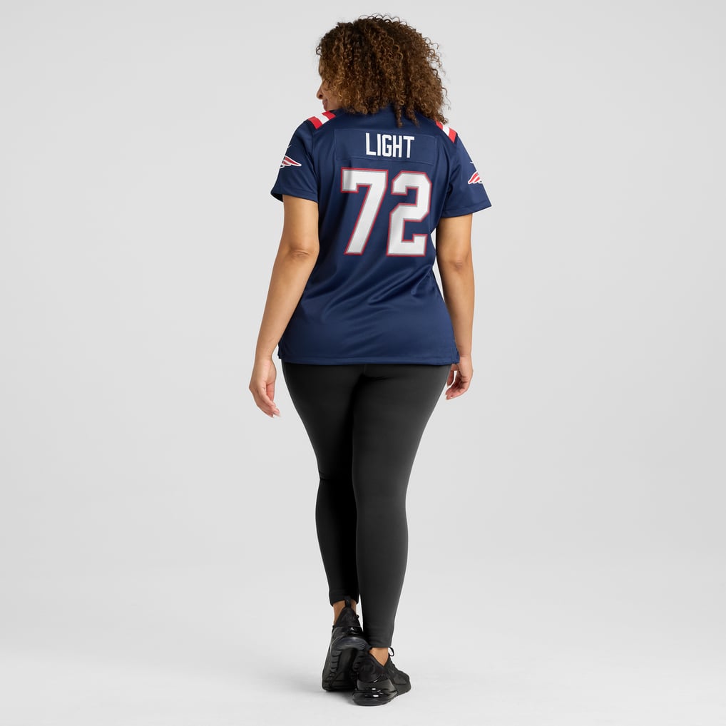 Women's New England Patriots Matt Light Nike Navy Game Retired Player Jersey - Image 8