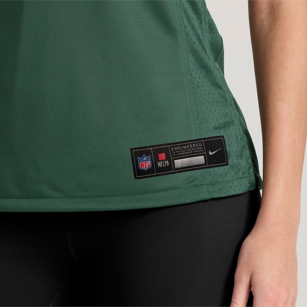 Women's Green Bay Packers Matthew Golden Nike Green Team Game Jersey - Image 8