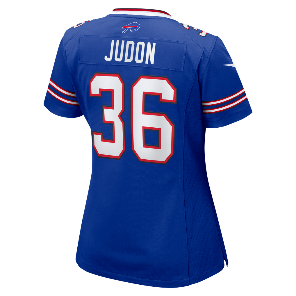 Women's Buffalo Bills Matthew Judon Nike  Royal Team Game Jersey - Image 4