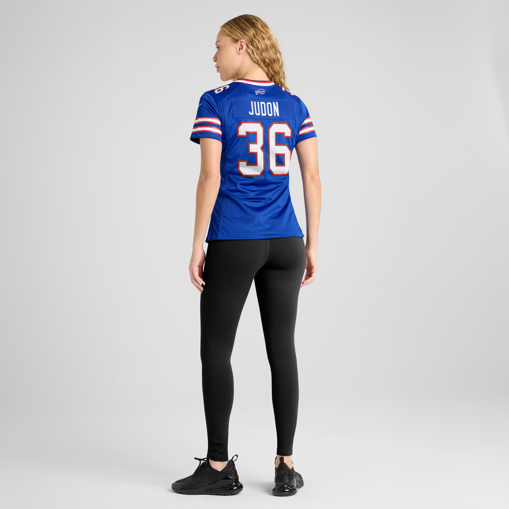 Women's Buffalo Bills Matthew Judon Nike  Royal Team Game Jersey - Image 6