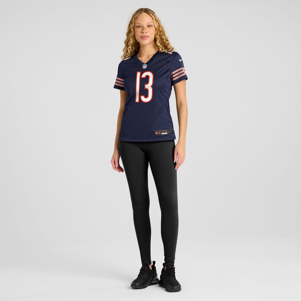 Women's Chicago Bears Maurice Alexander Nike Navy Team Game Jersey - Image 5