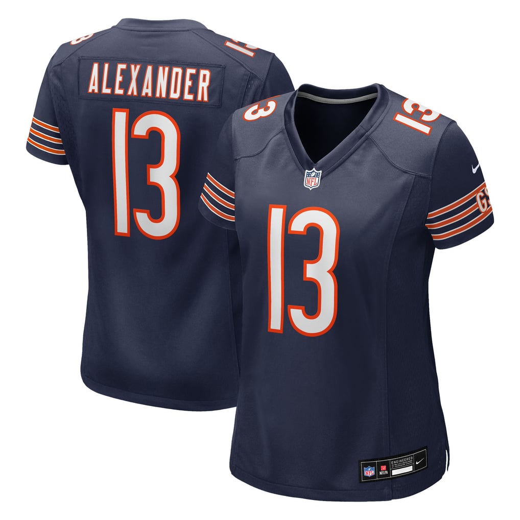 Women's Chicago Bears Maurice Alexander Nike Navy Team Game Jersey - Image 1