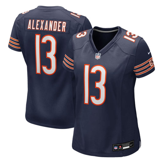 Women's Chicago Bears Maurice Alexander Nike Navy Team Game Jersey - Image 1