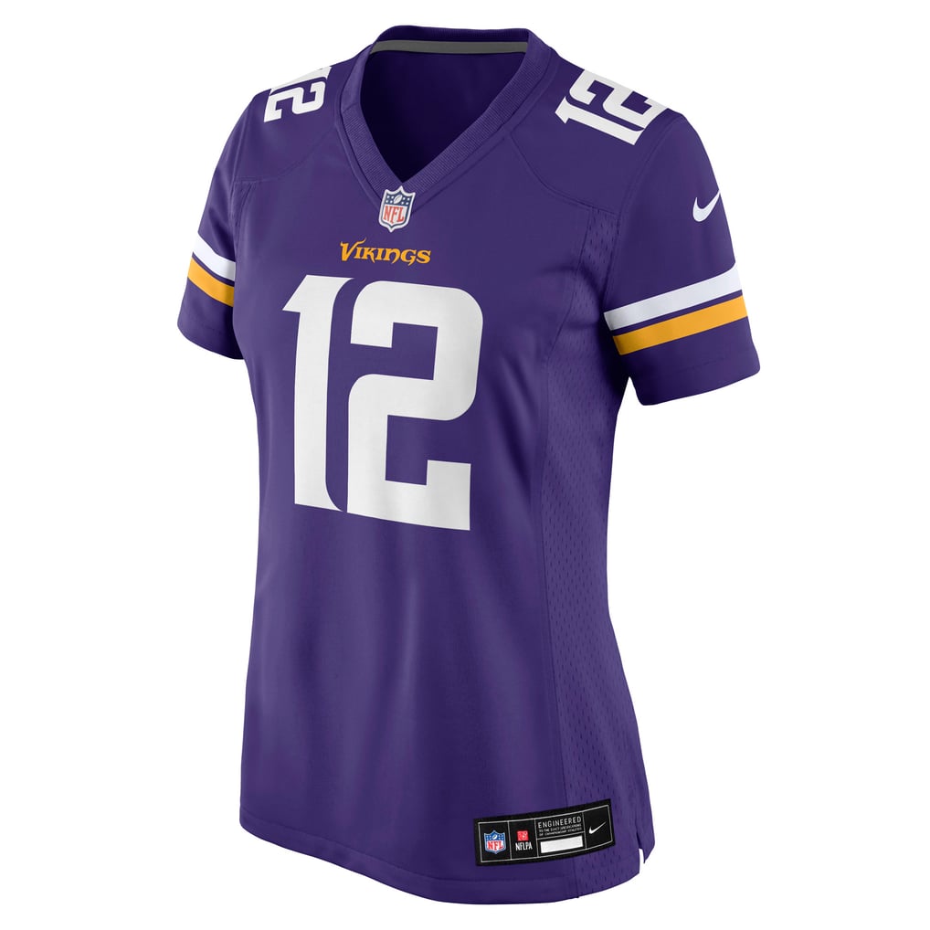 Women's Minnesota Vikings Max Brosmer Nike  Purple Team Game Jersey - Image 3